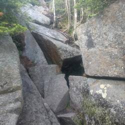 Up and over all the rocks