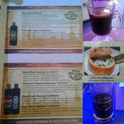 Yummy tea. The warm Balsam drink was terrific