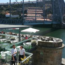 Restaurant right on the water