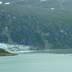 Johns Hopkins Glacier comes into view.
