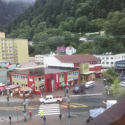 Juneau from the Public Library windows.