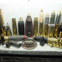 Some of the shells from WWI