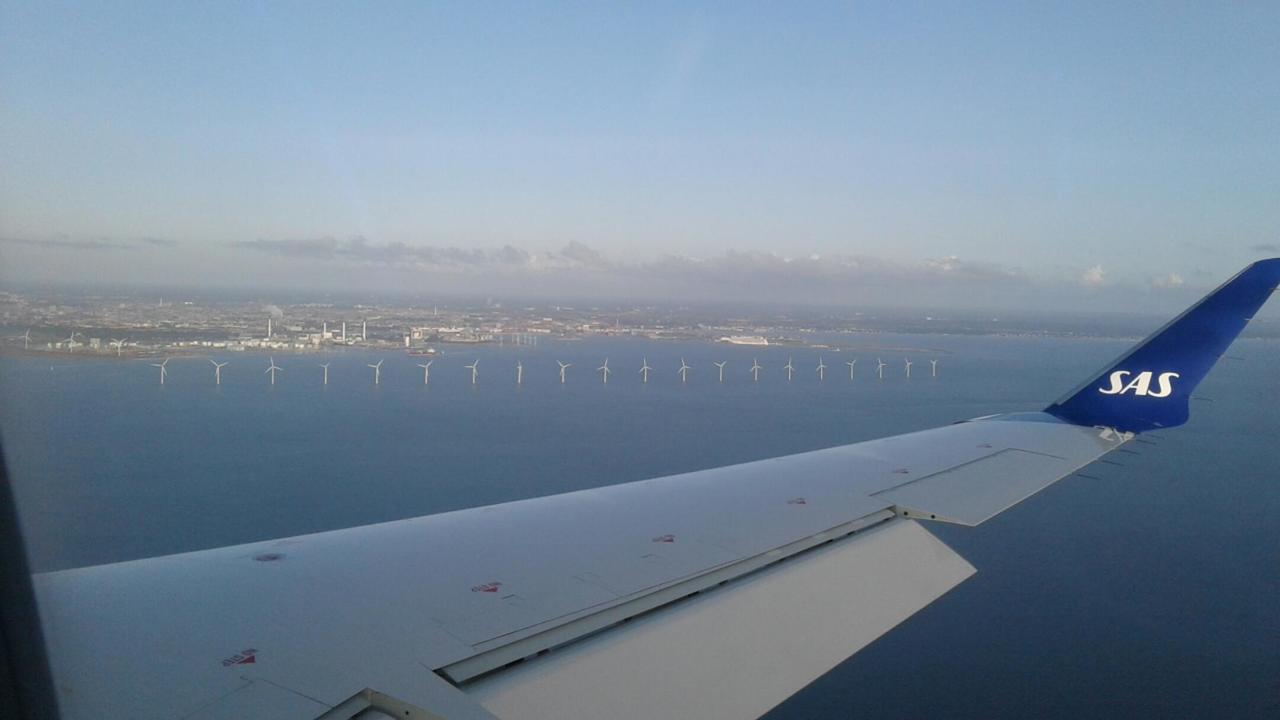 I love Denmark with all its wind turbines everywhere. What a view!