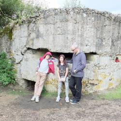 Sometimes German, sometimes Allied bunker at Hill 60