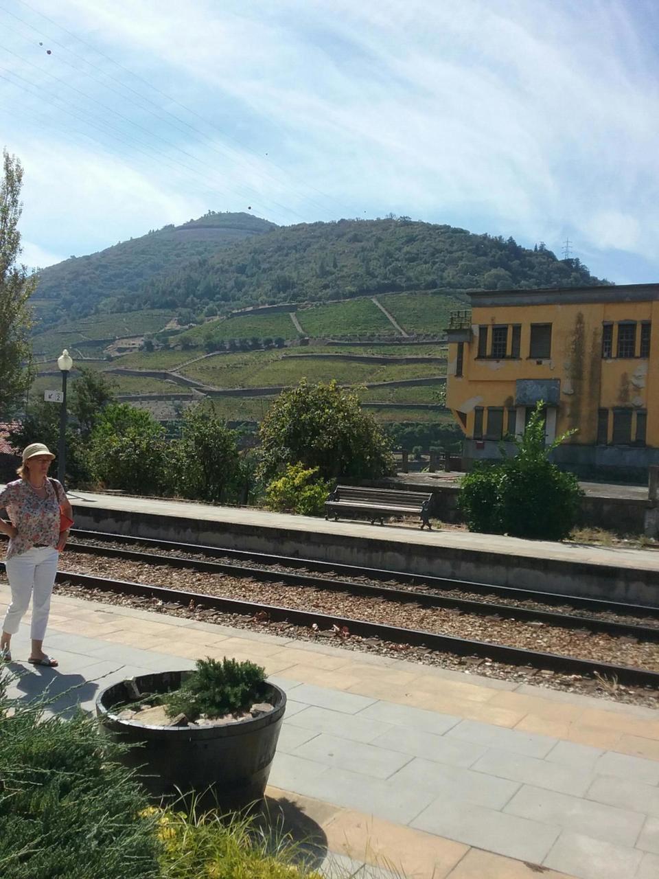 View from train station