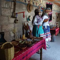 Ein kleines Museum entlang des Weges
