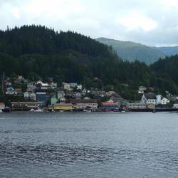 The port of Ketchikan
