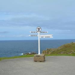 Land's End signpost