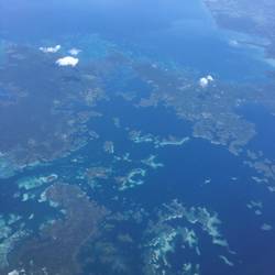 View from the plane