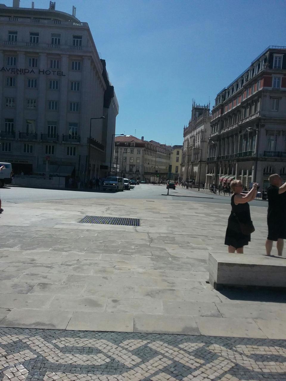 Main square towards bottom of city