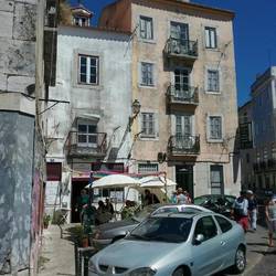 Stopped at an old cafe for a drink