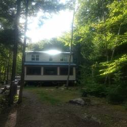 The camp by the pond