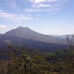 Unser Aufstiegsziel, der Gunung Batur