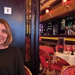 Out for dinner with the husband