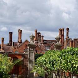 Orangery with the many chimneys