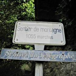 1055 Stufen das klingt viel, aber wir sind ja trainiert