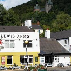 Castell Coch from Tongwynlais village