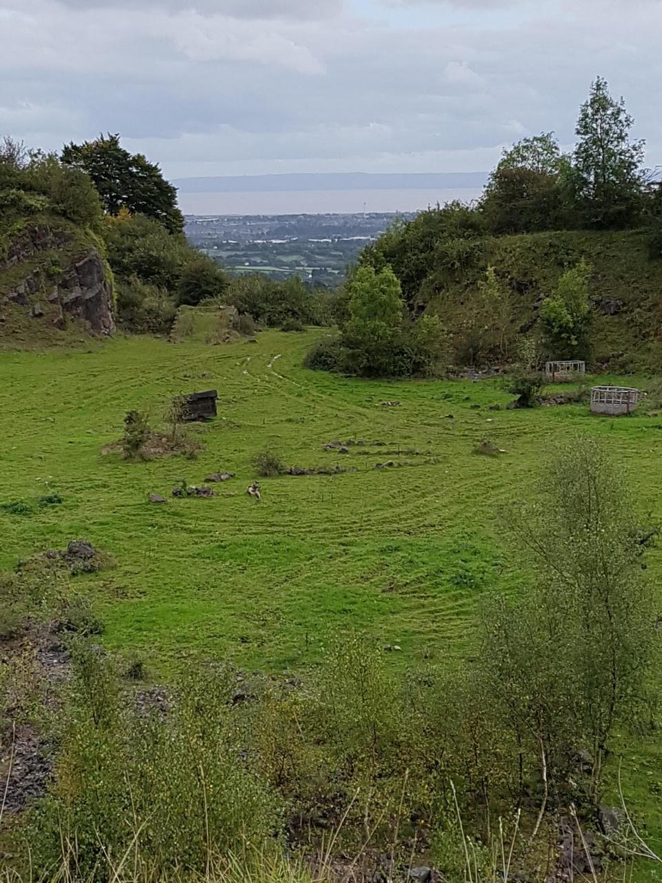 Disused quarry on Ridgeway between Cefn-Onn and Graig Llanishen