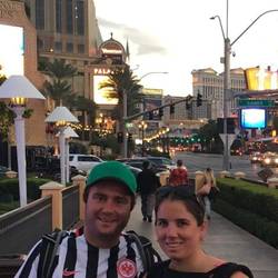 Blick den Strip hinunter