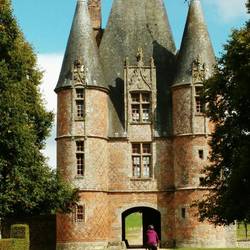 Through the guard house