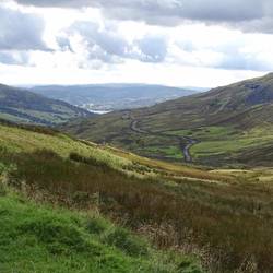 Kirkstone Pass towards Windermere