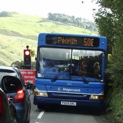 A lot of manoeuvring and no mirrors lost