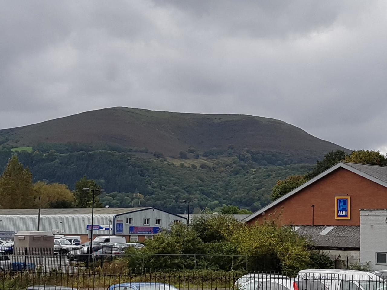 Blorenge from Abergavenny