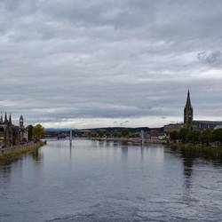 Churches line the River Ness