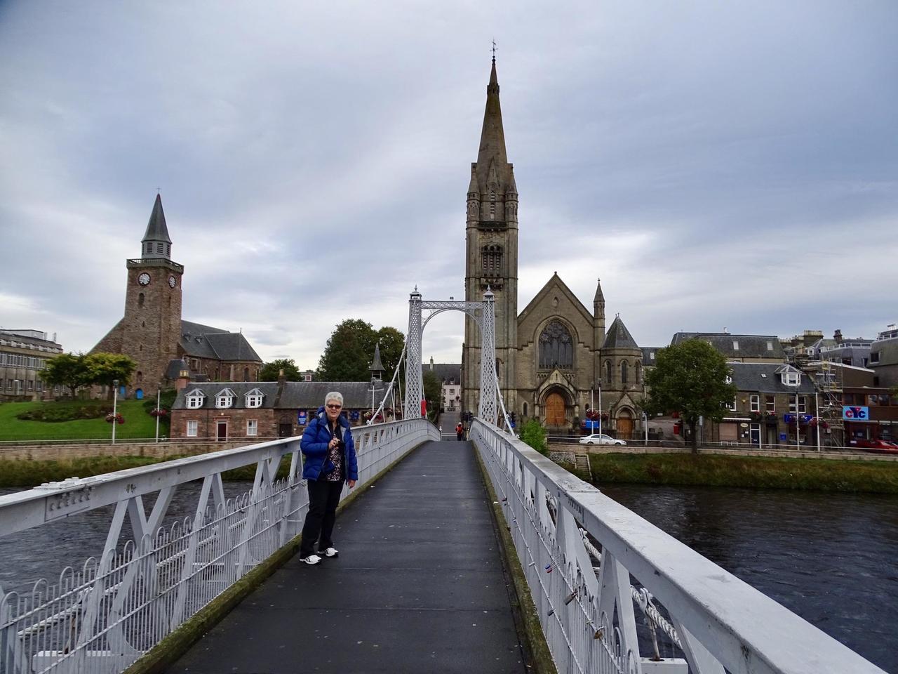Walking into Inverness
