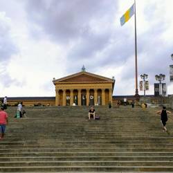 Rocky Steps - Museum of Art