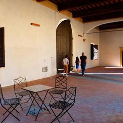 The other side of the main entry doors