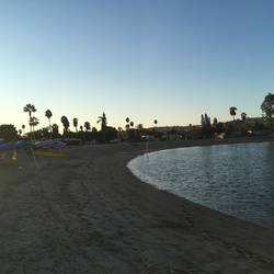 Strand des Campingplatzes