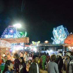 Einer der wenigen Abende, an denen noch nach 9 Uhr was draußen los ist