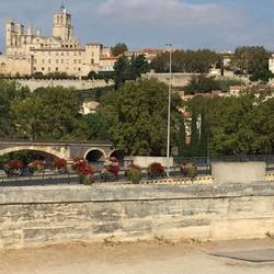 Old town Bezier in the distance