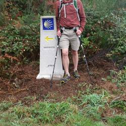Mike on the Camino Inglés