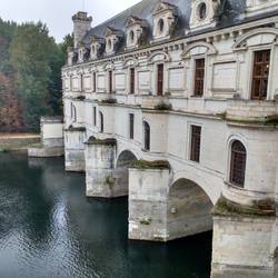 Chenonceau over the Rive Cher