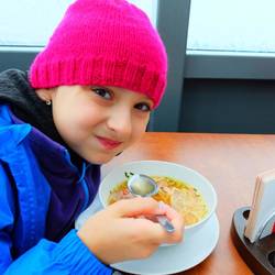 Sausage and noodle soup