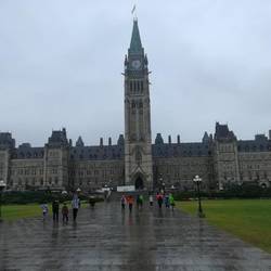 Parliament Building on Parliament hill