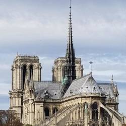 Notre Dame from the side