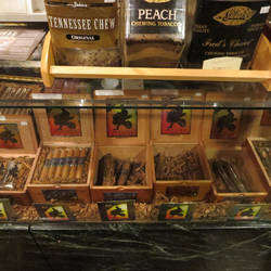 Humidors at the PO Cafe
