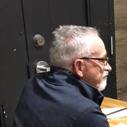 Tarjei's interesting haircut.