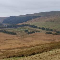 Drained Upper Neuadd reservoir