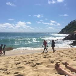 Beach hangs