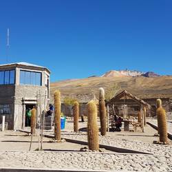 The entrance to the volcano park