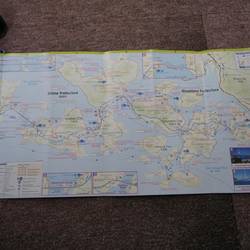The route from right to left - 6 islands connected by bridges