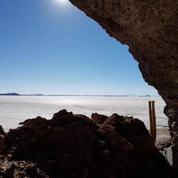 View from the cave