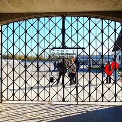 The entrance gate, and a fallacy... Work Brings Freedom
