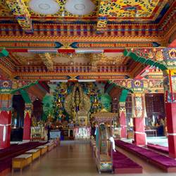 Kopan nunnery, partially destroyed in 2015 earthquake