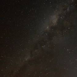 All across the sky