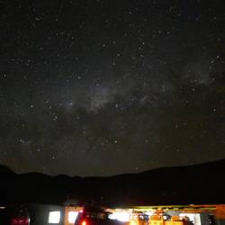 Milky Way over our place of stay